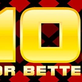 10s or Better slot logo by 1x2gaming at Nine Casino10s or Better