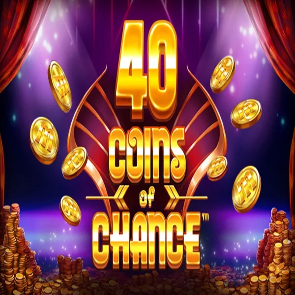 Official Slots logo: 40 Coins of Chance by SYNOT Games at Nine Casino