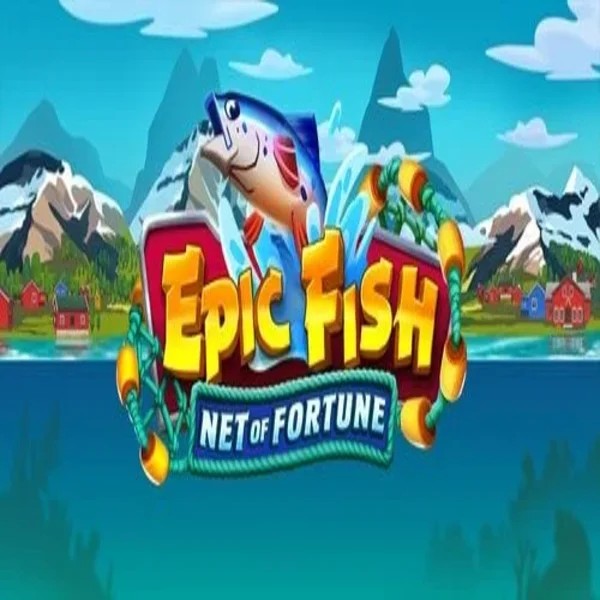 Slots logo of Epic Fish Net of Fortune from Quickspin at Nine Casino