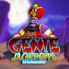 Genie Jackpots Wishmaker slot logo by Blueprint Gaming at Nine CasinoGenie Jackpots Wishmaker
