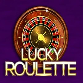 Lucky Roulette slot logo by Belatra Games at Nine CasinoLucky Roulette