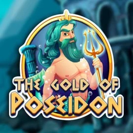 Logo of The Gold of Poseidon from Red Rake Gaming at Nine Casino